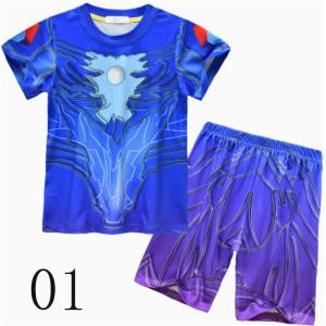 Tシャツ 半袖 パジャマ 上下セット 子供服 ...の詳細画像1