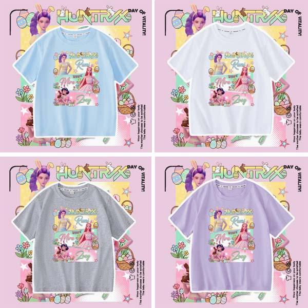K-POP 子供服 半袖Tシャツ 男の子 女の子 子ども服 小学生 誕生日用品 家族服ー 感謝祭の日...