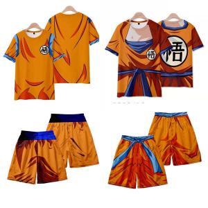 子供服成人服 ドラゴンボール Tシャツ アニメ かわいい プリント 柔らかい 服 春夏 半袖 日常 誕生日 イベント プレゼント