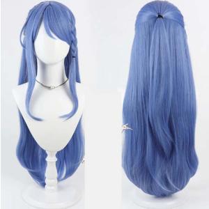 名探偵プリキュア 風 帆羽クレア コスプレ ウィッグ かつら WIG 高温耐熱 イベント アニメ クリスマス ハロウィン仮装