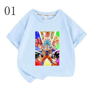 ドラゴンボール 風 孫悟空 子供服 半袖Tシャ...の詳細画像1