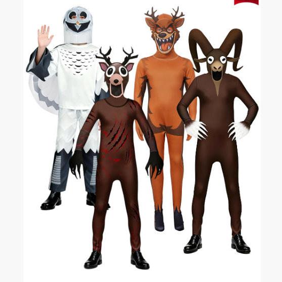 ロブロックス 99日生き残るゲーム ディアモンスター 鹿シカ ROBLOXコスプレ セット キッズ子...