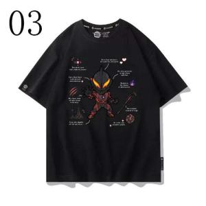 ウルトラマンティガ 風子供服大人服 半袖Tシャ...の詳細画像3
