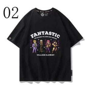 ジョジョの奇妙な冒険 風子供服大人服 半袖Tシ...の詳細画像2
