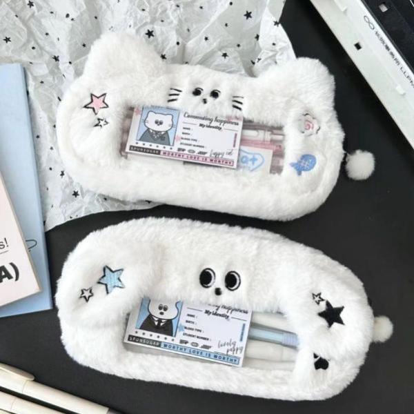 ペンケース かわいい 高校生 大学生 小学生 韓国 可愛い かわいい 痛バッグ PVC 筆記用具 筆...
