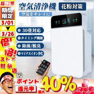 空気清浄機 おすすめ 花粉対策 30畳対応 タイミング機能