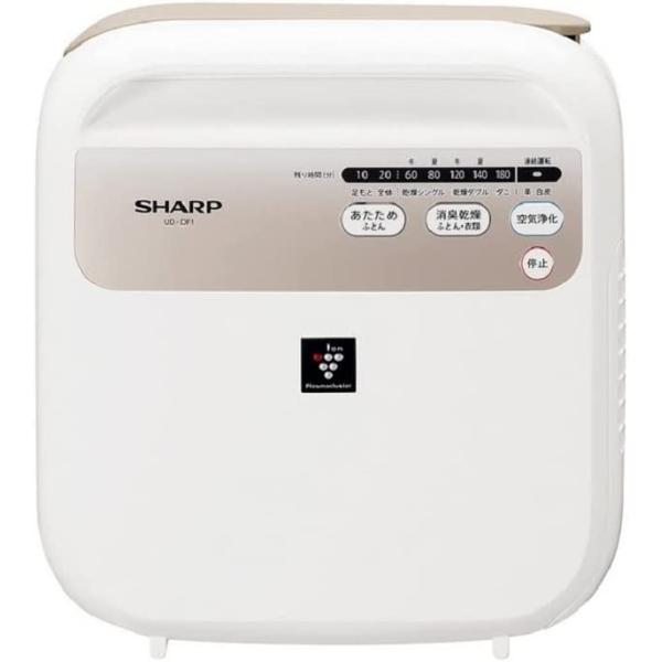 シャープ ふとん乾燥機 プラズマクラスター UD-DF1-W