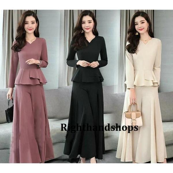 卒業式 セットアップ 母 レディース おしゃれ パンツスーツ 40代 長袖 ママフォーマル 入学式 ...