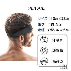 ヘッドバンド ヘアバンド バスケットボール バ...の詳細画像4