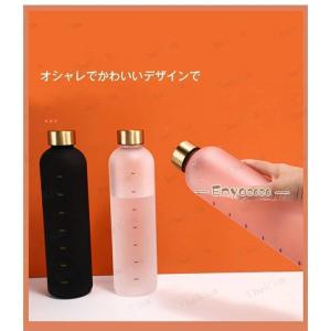 タイムマーカー付き ウォーターボトル 1リット...の詳細画像1