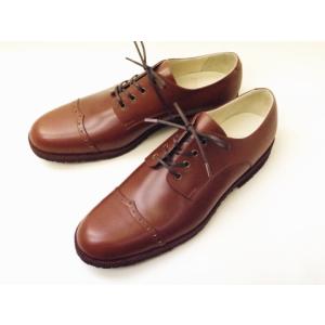 Creationオリジナル ハンドメイド・レザーシューズ “HR#2”(BROWN) MEN'S｜creation-shoes