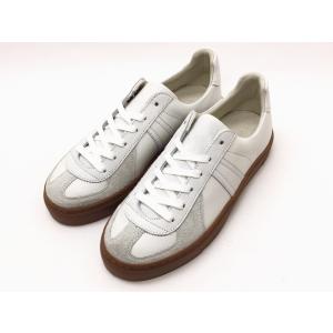 【オルタム/ALTERUM】 #1075L VINTAGE WHITE ジャーマントレーナー UNISEX メンズ&レディース レザースニーカー 【税込定価￥25,300】｜creation-shoes