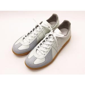 【GERMAN ARMY TRAINER】ジャーマントレーナー#1000 WHITE(アイボリー系)  レプリカではない本物のジャーマントレーナー レザースニーカー｜creation-shoes