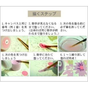 油絵 絵画 壁掛け 父の日 塗り絵 油絵 セッ...の詳細画像5