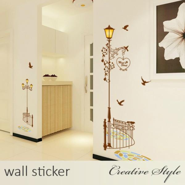 ウォールステッカー 北欧 おしゃれ 木 花 キッチン インテリアシール 窓 植物 猫 トイレ 海 モ...