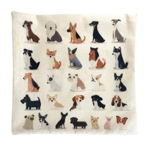クッションカバー 犬 犬柄 チワワ 柴犬 ブル...の詳細画像1