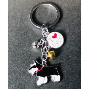 犬 小型犬 いぬ シュナウザー キーホルダー ...の詳細画像1
