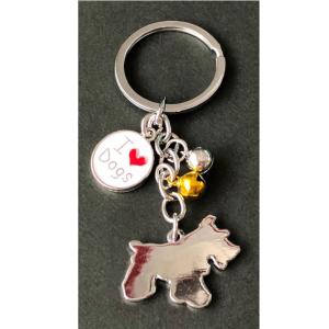 犬 小型犬 いぬ シュナウザー キーホルダー ...の詳細画像2