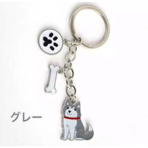 柴犬 秋田犬 豆柴 キーホルダー チャーム バ...の詳細画像2