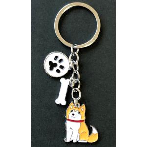 柴犬 秋田犬 豆柴 キーホルダー チャーム バ...の詳細画像4
