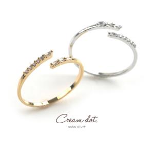 リング 指輪 フォークリング 華奢 金 ゴールド シルバー デイリー カジュアル 小物 ファッション雑貨 ギフト ゆうパケットOK outlet