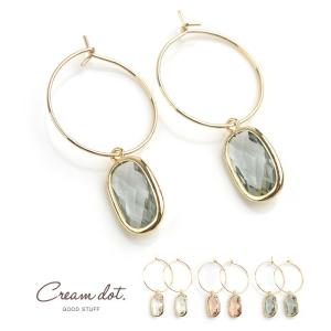 ピアス アクセサリー フープ オーバル 結婚式 カ...