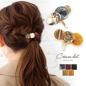 ポニーフック ヘアフック ヘアカフ べっこう 差すだけ