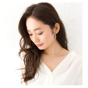 ピアス 低アレルギー チタンポスト 揺れる ビ...の詳細画像1