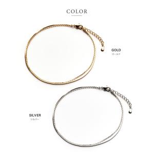 金属アレルギー対応 アンクレット ニッケルフリ...の詳細画像2