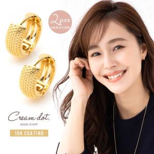 ピアス フープピアス 金属アレルギー ニッケルフリー キャッチレス 開閉式 小さい 粒 大人 上品 エレガント ゆうパケットOK outlet