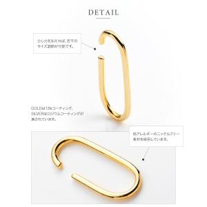 金属アレルギー対応 イヤーカフ ニッケルフリー...の詳細画像3