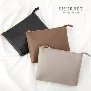 GW限定★まとめ買いで10%OFF！ポーチ 小物入れ おしゃれ 大きめ コスメポーチ 収納 ポケット 無地 大人 上品 エレガント outlet