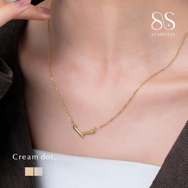 【本日限定！全品ポイント5倍】ステンレス製 ネックレス 金属アレルギー つけっぱなし ショート チェ...