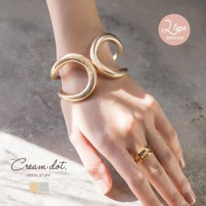 【最大30％OFF×全品送料無料】バングル レディース 太め ワイド バネ式 大ぶり マット 艶消し 大人 ゴールド シルバー 定形外郵便