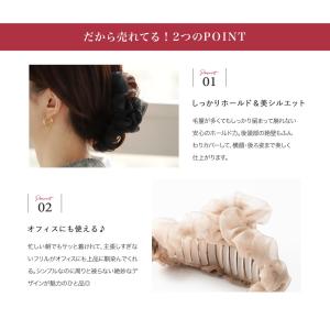 ヘアクリップ しっかり留まる バンスクリップ ...の詳細画像3