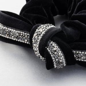 【全品ポイント5倍!】シュシュ リボン ベロア...の詳細画像5