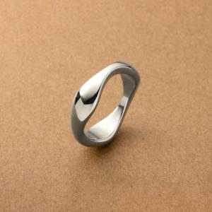 サージカルステンレス リング 指輪 金属アレル...の詳細画像1