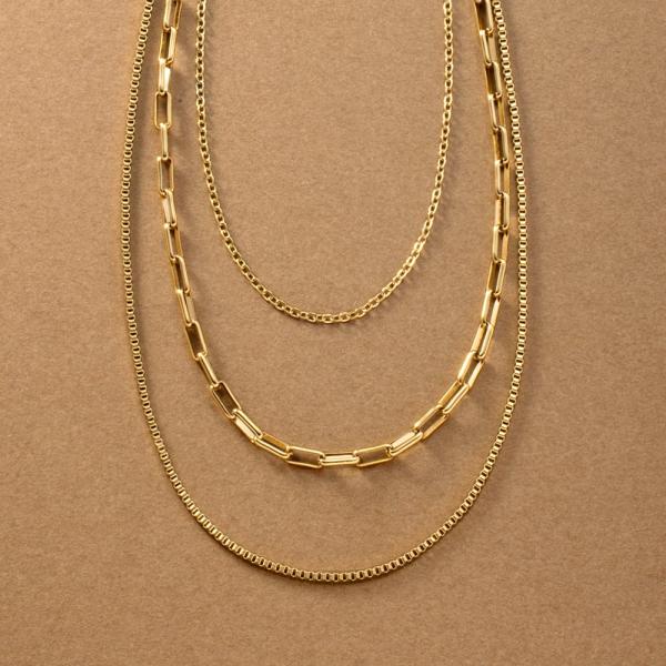 【全品送料無料⇒11月5日23：59迄】ステンレス製 ネックレス 金属アレルギー つけっぱなし チェ...