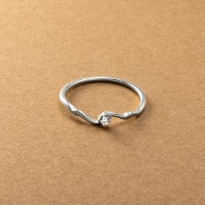 サージカルステンレス リング 指輪 金属アレル...の詳細画像1