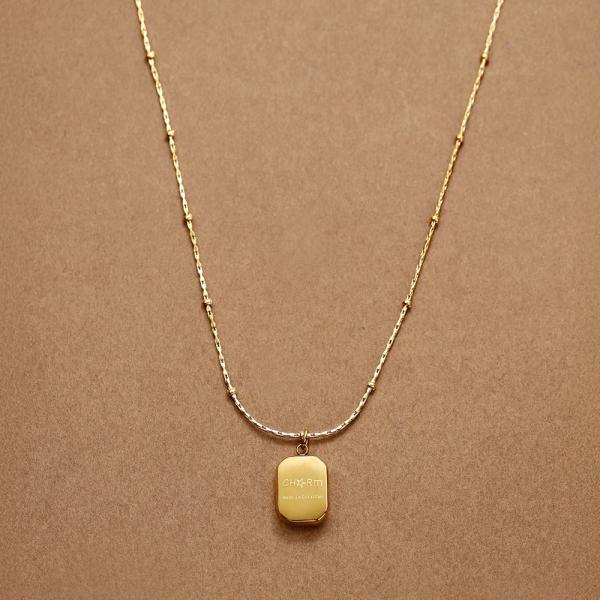 ステンレス製 ネックレス 金属アレルギー つけっぱなし レディース ショート チェーン メッセージ ...