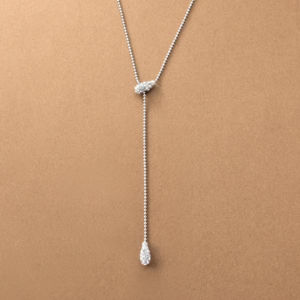 【本日限定！2点10％OFFクーポン】ステンレス製 ネックレス 金属アレルギー つけっぱなし ロング...