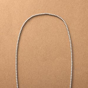 サージカルステンレス ロングネックレス 金属ア...の詳細画像1