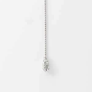 サージカルステンレス ロングネックレス 金属ア...の詳細画像4