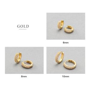 ピアス キャッチレス 中折れ 開閉式 ワンタッ...の詳細画像3