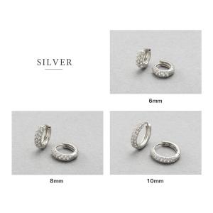 ピアス キャッチレス 中折れ 開閉式 ワンタッ...の詳細画像4