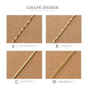 サージカルステンレス ネックレス 金属アレルギ...の詳細画像5