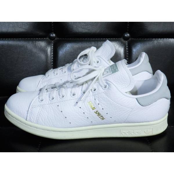 美品 アディダス スタンスミス BZ0470 白灰 25.5cm adidas STAN SMITH...