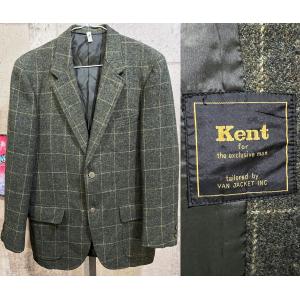 美品 Kent by VAN JAC ツイード テーラード ジャケット 170/87/76 ケント ヴァンヂャケット｜creep-shopping