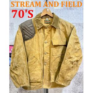 70'S STREAM AND FIELD ハンティングジャケット Lほど ヴィンテージ｜creep-shopping