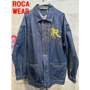 ROCAWEAR デニムジャケット L カバーオール ロカウェア B系 ヒップホップ